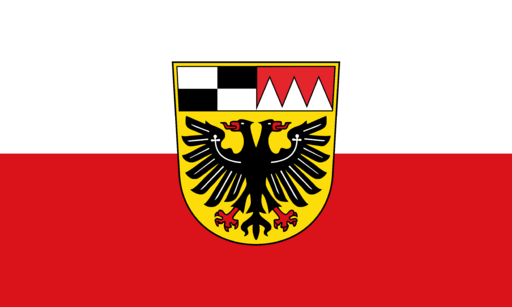 Hissflagge des Landkreises Ansbach