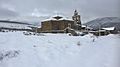 Iglesia de Valdavido nevada