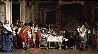 Jean-Léon Gérôme - Louis XIV and Moliere