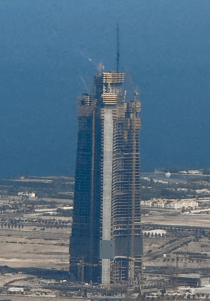 Archivo:Jeddah Tower, June 22nd, 2025