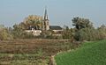Kekerdom, de Laurentiuskerk RM35817 vanaf de Duffeltdijk IMG 7890 2020-11-07 13.00