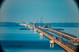 Archivo:Lake Pontchartrain Causeway From Three Lakeway Center