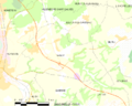 Map commune FR insee code 89438