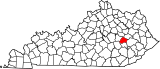 Map of Kentucky highlighting Lee County.svg