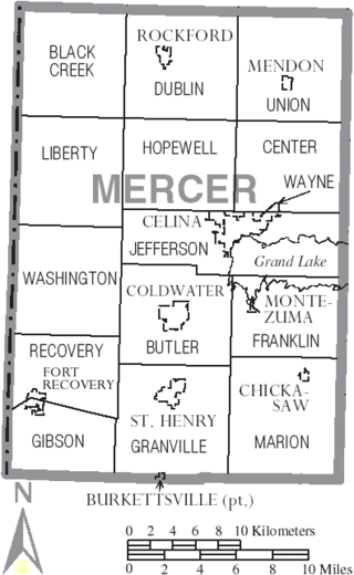 Map of Mercer County Ohio With Municipal and Township Labels.PNG