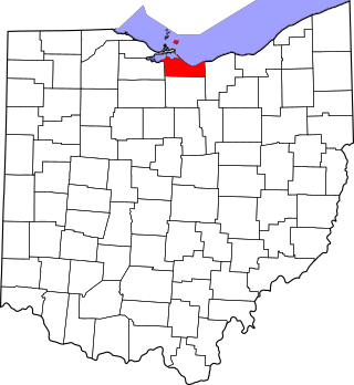 Map of Ohio highlighting Erie County.svg