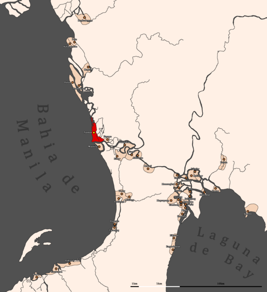 Map of Tondo (1570)