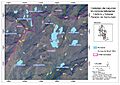 Mapa Complejo de Lagunas Arboledas-Salazar-Cachira Paramo Santurban