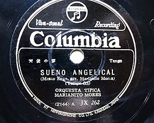 Archivo:Marianito Mores - Sueño angelical (Masao Koga) - 1938 - Columbia (2144) A JX 262