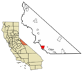 Mono County California Incorporated and Unincorporated areas Mammoth Lakes Highlighted