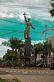 Monumento escultural de Cipriano Barace en la avenida del mismo nombre de la ciudad de Trinidad-Beni Bolivia