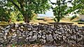 Muro de piedra seca en Onraita