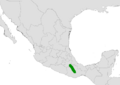 Pachycereus fulviceps range