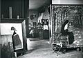 Paul Hoecker-Atelier Oberlangenau, um 1900