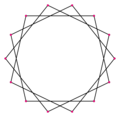 Regular star polygon 14-3