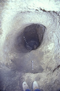 Rump passage, lower part after excavation