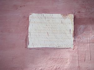 Archivo:St. Agatha's Tower-main Inscription