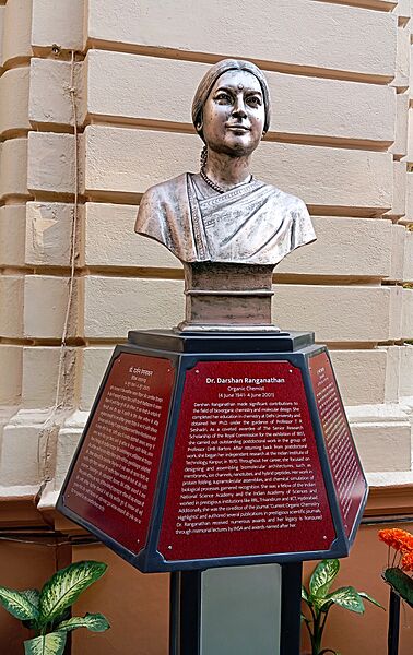 Statue of Darshan Ranganathan