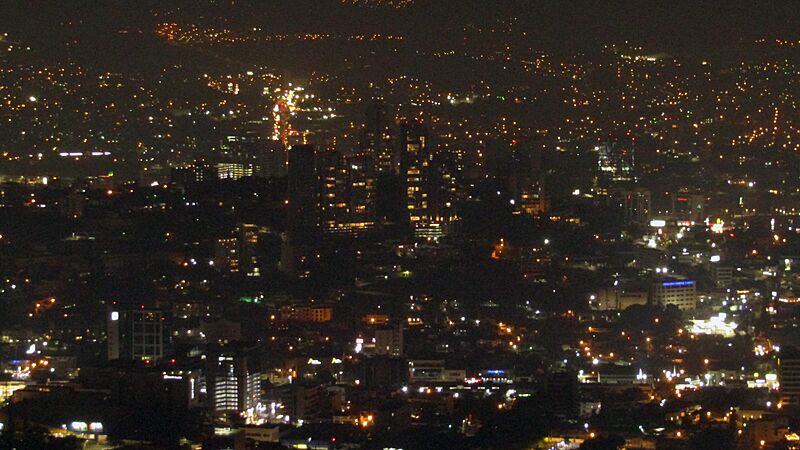 Tegucigalpa MDC at night