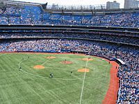 Toronto, Skydome, N.Y. Yankees vs. BlueJays