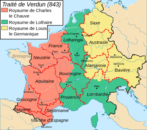 Verdun Treaty 843