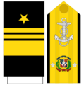 Vicealmirante Marina de Guerra Dominicana (Mango y Pala)