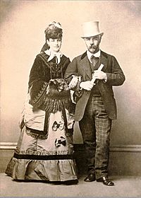 Archivo:Vicuña Mackenna y esposa