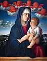 (Venice) Madonna dai cherubini rossi - Giovanni Bellini - gallerie Accademia