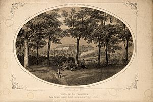 1856, Inauguración de la Escuela Central de Agricultura, Vista de la Flamenca.jpg