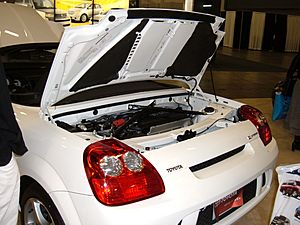 Archivo:2005 white Toyota MR2 engine