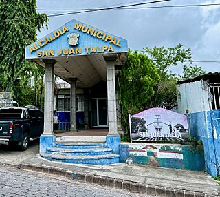 Archivo:Alcaldía Municipal San Juan Talpa