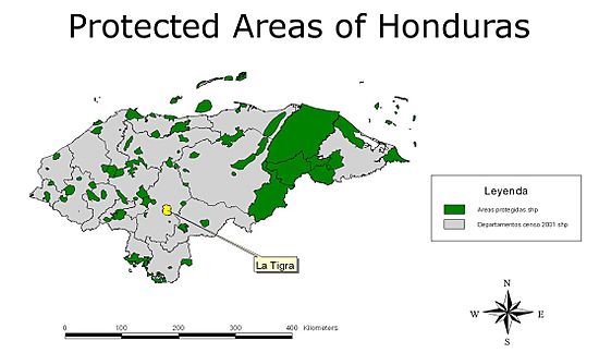 Archivo:Areas protegidas de Honduras