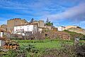 Barrio y huertas en Ahigal de los Aceiteros