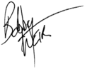 Bob Weir signature, Billboard Open Letter 2016