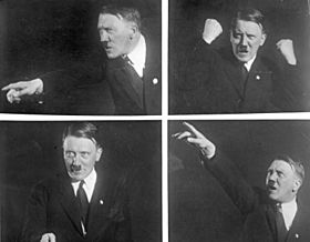 Archivo:Bundesarchiv Bild 102-10460, Adolf Hitler, Rednerposen
