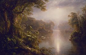 El Rio de Luz (The River of Light) Frederic Edwin Church