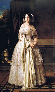 F. de Madrazo - 1852, María Josefa del Águila Ceballos, Marquesa de Espeja (Colección particular, Madrid, 220 x 130 cm)