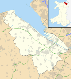 Shotton ubicada en Flintshire