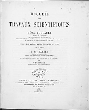 Archivo:Foucault, Léon – Recueil des travaux scientifiques de Léon Foucault, 1878 – BEIC 7151759