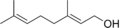 Geraniol structure