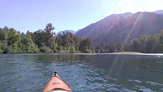 Kayaking the Wenatchee River near Leavenworth, Washington 07-31-2017 1