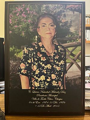 Archivo:Leticia Meléndez Presidenta municipal de Tuxtla Chico periodo 1974-1976