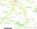 Map commune FR insee code 03314