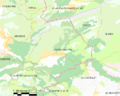 Map commune FR insee code 13030