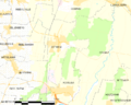 Map commune FR insee code 68252