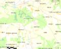 Map commune FR insee code 89227