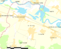 Map commune FR insee code 89449