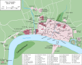 Map of London, 1300