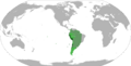 Map of the Viceroyalty of Peru (de jure + de facto)