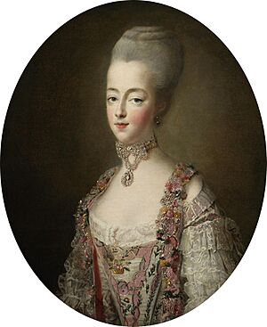 Archivo:Marie Antoinette as Dauphine of France in 1772 by Drouais